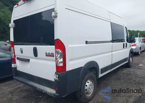 2019 Ram Promaster 2500 High Roof 159 Wb из США, поврежденный, VIN 3C6TRVDG5KE543661